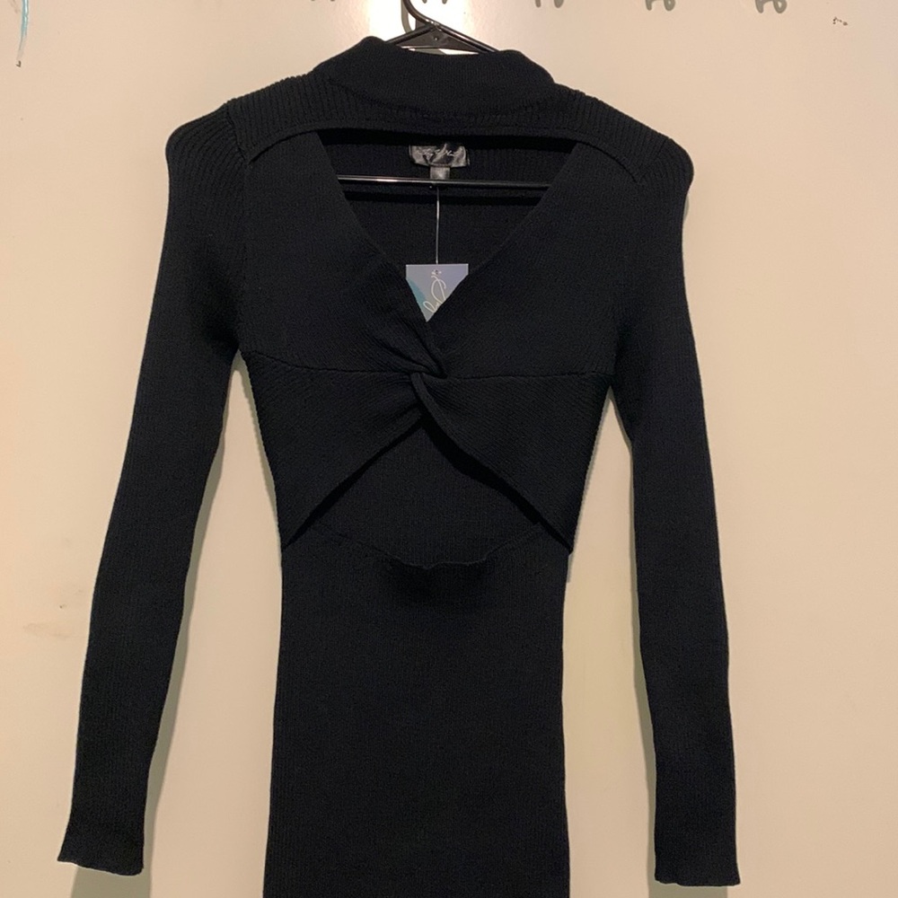 Black Sweater Dress